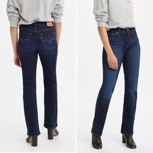 Women's LEVI'S 515 Bootcut dark wash jeans Sz 8 S